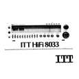 ITT HIFI 8033 Owners Manual